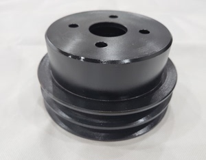 挖掘机神钢j05e发动机sk200 250 260-8超8双槽改小水泵风扇皮带轮