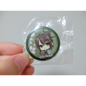 日版现货 薄樱鬼 namco 南家糖限定徽章 吧唧 q版 冲田总司