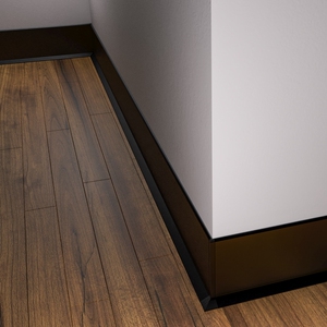 铝合金踢脚线自粘地脚线墙角线超薄6cm8cm瓷砖金属踢脚板黑色收边