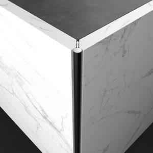 持雍收边条瓷砖阳角线收口压条铝合金护墙角封边条包边墙护角黑色