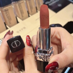 付款即发|现货dior/迪奥中国限定新色228丝绒哑光口红缎光唇膏720