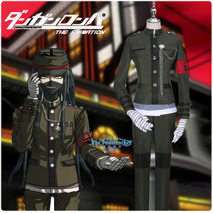 弹丸论破v3 真宫寺是清 女版制服cos 民俗学者cosplay服装 f0008