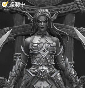 【预定】魔兽世界wow泰兰德月夜战神1/6游戏手办模型雕像静态