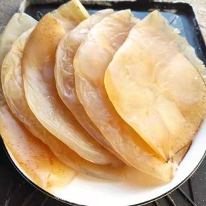 【真提干海蜇皮】特级野生海蜇皮 提干蜇皮 圆蜇皮 帽子蜇皮 桶装