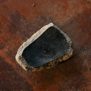 南宋遇林亭窑黑釉盏底足标本宋代建盏瓷片标本古瓷片老瓷片标本