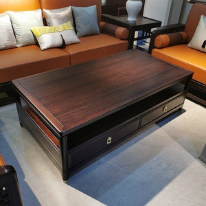 黑檀木家具新中式客厅