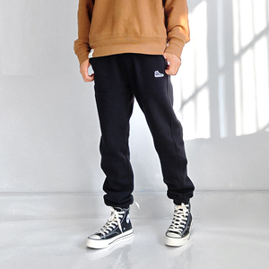 日系复古高克重抓绒秋冬季休闲运动裤青年情侣流行板鞋标修身卫裤