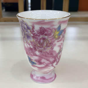 艾丽儿旗舰店天猫陶瓷品茗杯功夫茶具茶杯禅黑日式杯彩釉杯子喝茶小