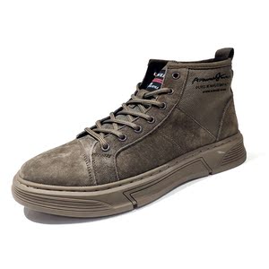 保罗盖帝断码特价耐磨高帮春秋潮流沙漠靴 男士休闲马丁靴工装鞋