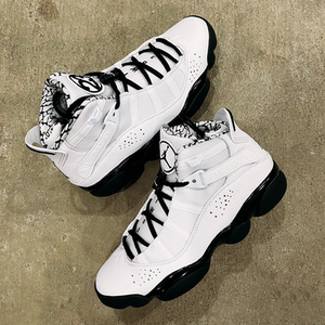 air jordan6 rings六冠王aj6黑白熊猫合体运动篮球鞋男dd5077-107