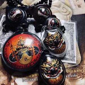 婷婷泰国佛牌真品 龙王师公 拉胡 防水外壳 椰壳