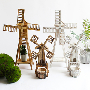 手工木质风车