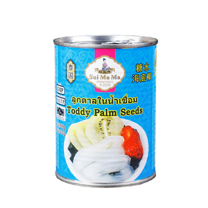 泰国进口海底椰罐头565g水妈妈糖水白玉丹即食水果捞港式甜品材料