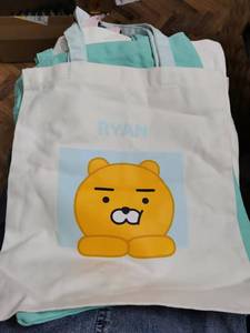 名创优品旗下 nome诺米芝麻街kakako合作款单肩袋购物袋便当袋