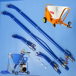 真石漆喷涂机喷枪石头漆防水防火涂料弯枪腻子粉砂浆管子旋转接头