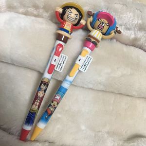 日本万代正品金猫贴海贼王乔巴路飞变脸圆珠笔明日之子华晨宇同款