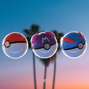 tlp反光车贴 宠物小精灵宝可梦 pokemon精灵球 超级球 大师球贴纸