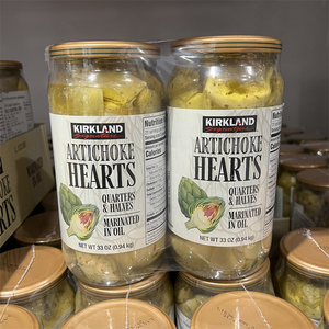 开市客西班牙kirkland科克兰油渍洋蓟心罐头940g