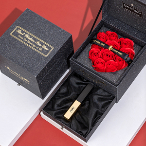 圣诞情人节 ysl圣罗兰小金条口红 21 1966 小黑条301 302音乐礼盒