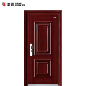 德盾德国专利甲级入户安全防盗门智能指纹锁王朝a单门子母门