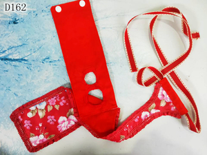 包邮d162 前两片后夹臀 双洞双插槽小dd向上 枪蛋分离 月经带内裤