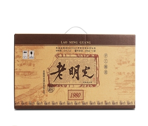 老明光1980酒450ml整箱(1*4)41度  企业授权 正品保证
