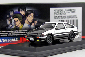 KYOSHO 京商 1:64 头文字D 丰田 AE86 黑盖特别版 合金 汽车模型