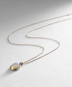 日本代购 cocoshnik 10k金 幻彩埃塞俄比亚蛋白石项链