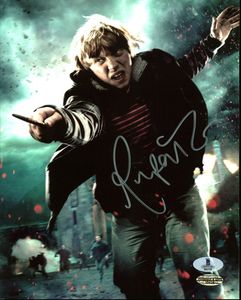 波特 鲁伯特.格林特 rupert grint 亲笔 签名 照片 附证书