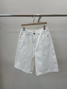 韩国直邮BETTER东大门代购24春款女装新款高腰直筒牛仔短裤