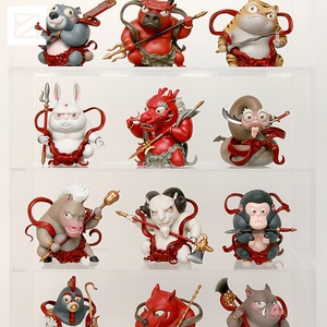 【现货】真奇实验室 mp 明子 生肖十二萌神 原色版 手办