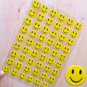 儿童奖励贴立体贴纸小笑脸贴画鼓励贴幼儿表扬小粘贴泡泡贴纸包邮