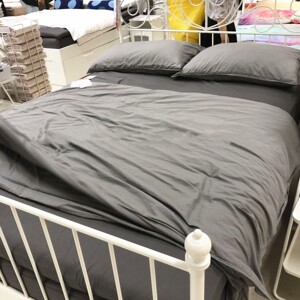 国内代购ikea宜家安斯莉娅被套和枕套 床上用品纯棉纯色125纱支