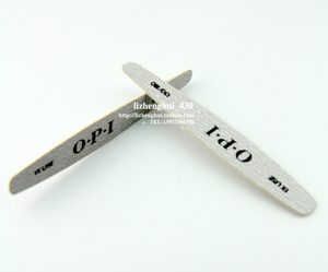 OPI原装树木制双面指甲锉搓条修型用 150/180沙号 美甲工具