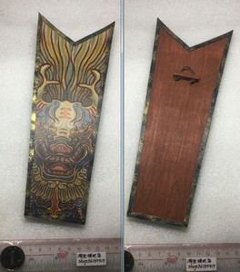 1/6 兵人 空灵阁 klg-r013 戚家军 步营哨长 燕尾盾牌模型 木制