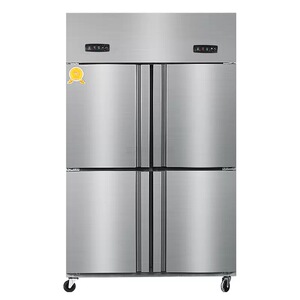 安淇尔四门六门冰箱商用冰柜冷藏冷冻柜双温立式大容量冷柜保鲜柜