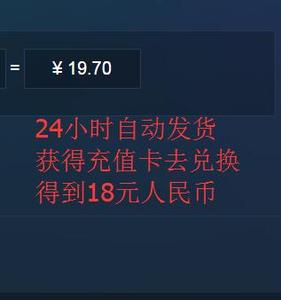 自动发卡正版steam wallet 2美元 钱包36.5元人民币