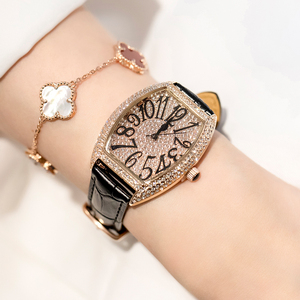 davena手表女士名牌正品满天星镶钻小众轻奢女款奢华满钻大牌奢侈