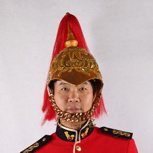 英式皇家马队帽子英国皇家卫队钢盔红缨舞台帽子定做团购独家