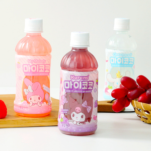 韩国进口拉芙佑水蜜桃荔枝葡萄味饮料网红椰果水果汁休闲清凉饮品