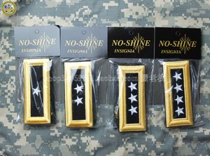us army 美国陆军将官准将 少将 中将 上将 asu军衔肩章 尼龙丝版