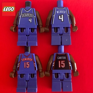 lego/乐高 70722 _ 乐高lego男女通用nba球星国王队韦博猛龙队卡特人