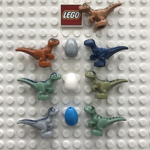 lego乐高 侏罗纪公园 mini小恐龙 75929 37829 75931电影人仔配件