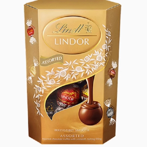 临期食品特价 意大利进口Lindt/瑞士莲软心精选巧克力分享装 200G