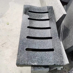 大理石花岗岩肓道石砖排水沟盖板雨水篦子芝麻灰芝麻黑花岗岩石材