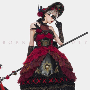 【优派瑞】猎魔之契原创 Lolita洋装JSK套装花嫁茶会哥特洛丽塔裙