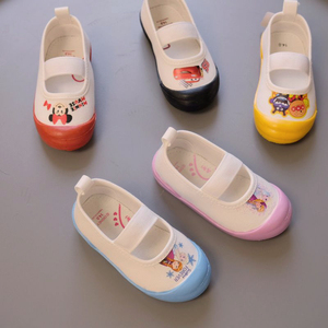 儿童方口布鞋男童