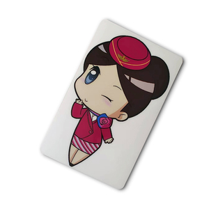 我爱飞行|南方航空cz卡通乘务员空姐机组公交卡贴证件卡饭卡贴纸