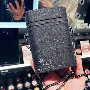 柜台福利 mac/魅可闪钻链条小包 配链子 黑色细闪 精致