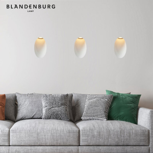 石膏灯嵌入式无边框简约创意时尚设计师客厅背景墙无主灯照明壁灯